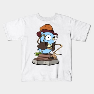 Indiana 'Golang' Jones Kids T-Shirt